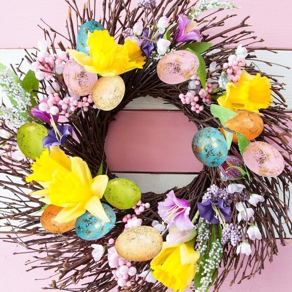 60 Pcs 6 Colors Foam Easter Eggs Pastel Easter Eggs Decorations / BRAND … - Picture 4 of 6